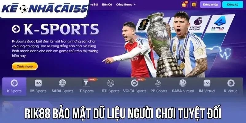 Rik88 bảo mật dữ liệu người chơi tuyệt đối