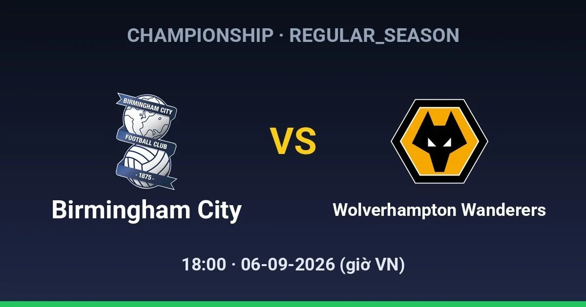 Birmingham City FC vs Wolverhampton Wanderers FC